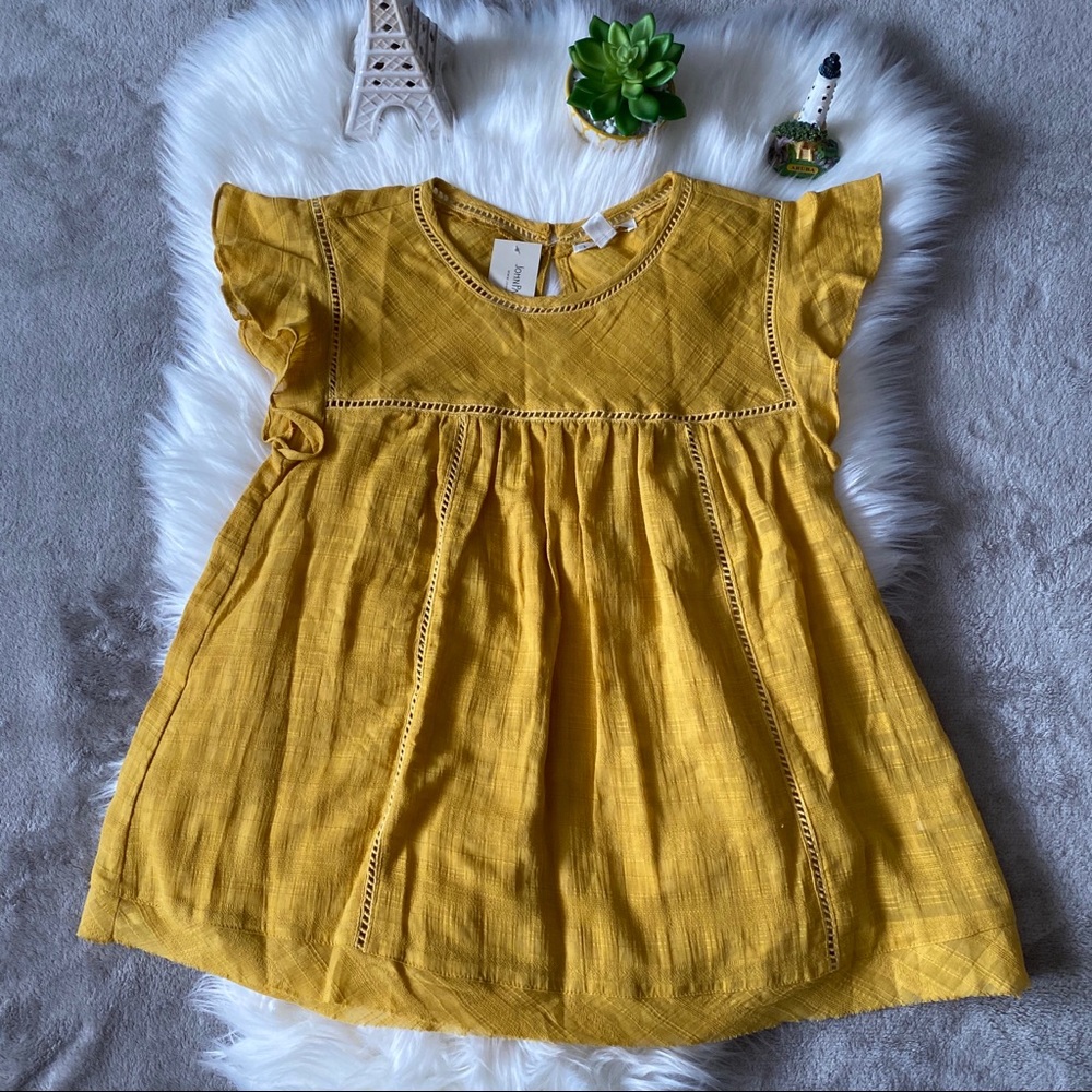 Johnpaul Richard honey tunic sz M